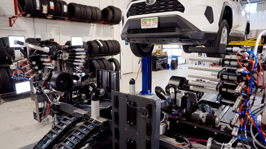 AI robot changes your tires and balances them too Adelaide Accountant
